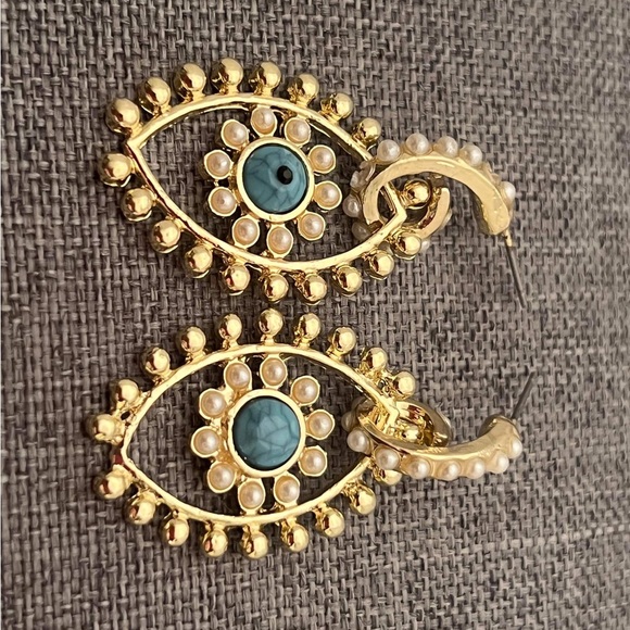 Eye evil design Earrings New Jewelry - Picture 2 of 2